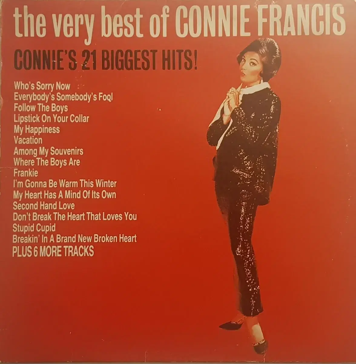 Pop/국내라이센스반/카니프란시스(Connie Francis) LP